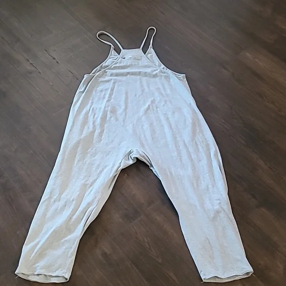 Women's Light Gray Jumpsuit - Picture 4 of 5